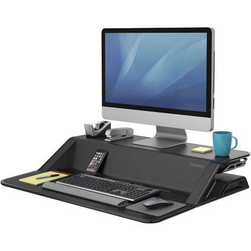 Zit-staan werkstation fellowes 0007901 zwart