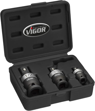 Vigor steckschlüsselsatz v5505 power joint kit w.ball joint 3 pcs.