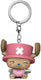 One piece pop keychain: op- chopper w cotton candy