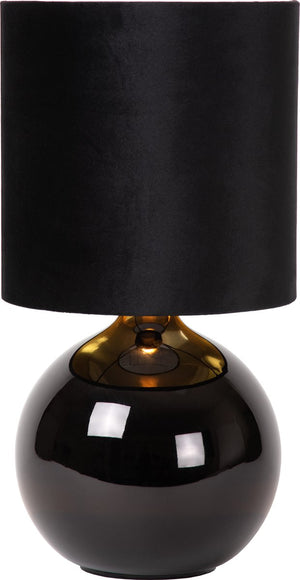 Lucide esterad - tafellamp - ø 24 cm - 1xe14 - zwart