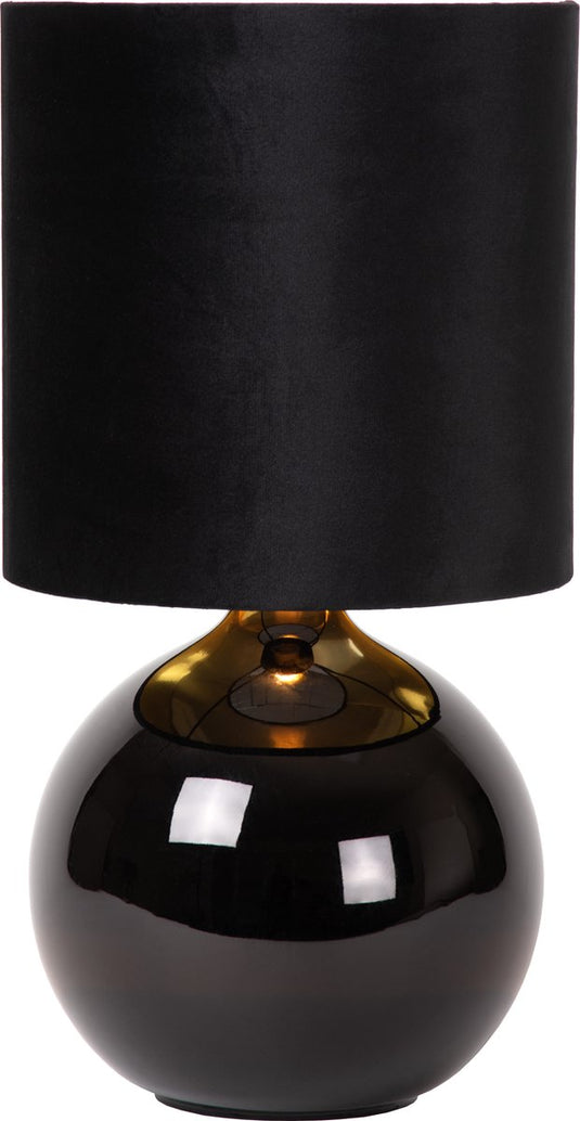 Lucide esterad - tafellamp - ø 24 cm - 1xe14 - zwart