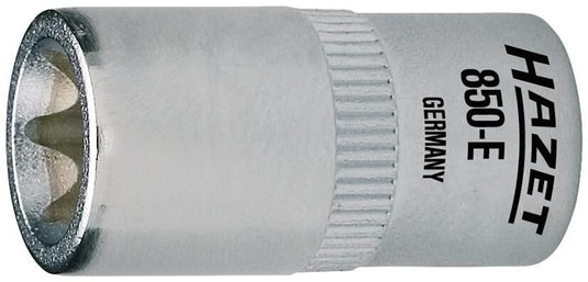 Hazet dopsleutel 850-e plug-in sockets 1 4 10.08mm torx