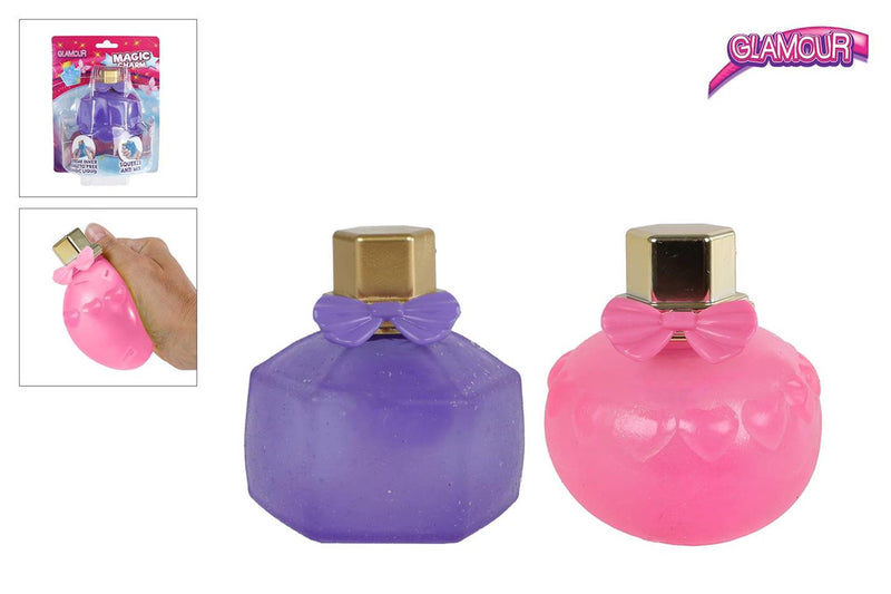Load image into Gallery viewer, Glamour squeezy parfumfles met charms 2 assorti

