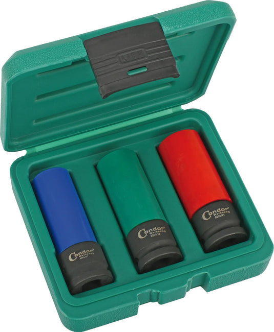 Condor radmutterneinsatz 5203 wheel-nut inserts 3-tlg. magnetic