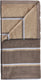 Zone denmark sauna handdoek 100 x 50 cm taupe camel sky blue