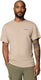 Columbia csc™ outdoor back graphic tee heren outdoorshirt - ancient fossil, shining sandscape