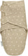 Meyco baby sweet heart swaddle inbakerdoek - sand soft sand - 0-3 maanden - 1.0 tog