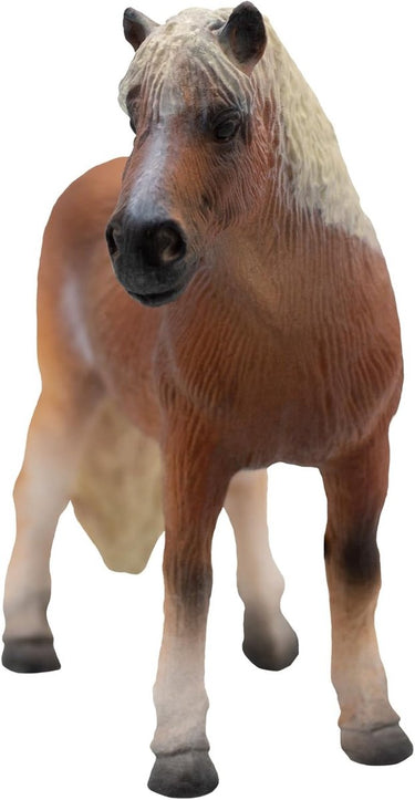 Bullyland 62696 – speelfiguur en verzamelfiguur haflinger merrie – ca. 11 cm – levensecht en detailrijk vormgegeven – ideaal als taartfiguur en klein cadeautje voor kinderen vanaf 3 jaar.