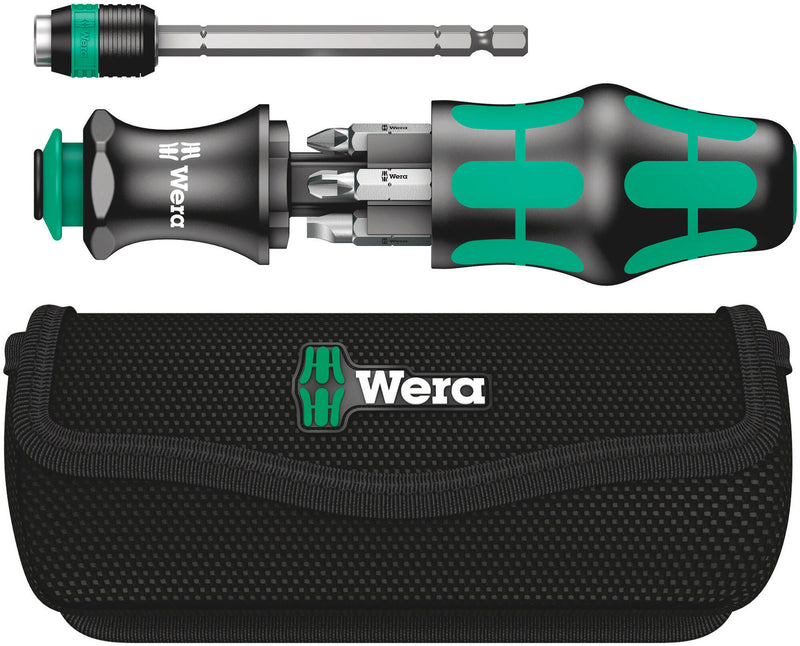 Load image into Gallery viewer, Wera schroevendraaier set kraftform kompakt 25 screwdriver set w.bag kraftform, 8 pcs.
