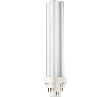 Philips master pl-c lamp 26w 830 4p g24q-2 warm wit