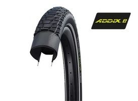 Schwalbe buitenband Pick-Up Perf SD Twinskin 16 x 2.15 zw refl