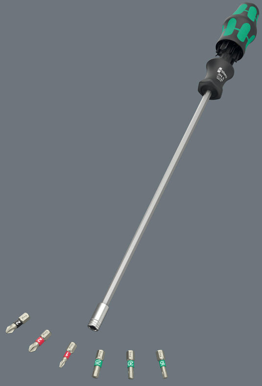 Wera schroevendraaier set kraftform kompakt 27 xl universal 1 . kraftform compact 27 xl universal 1