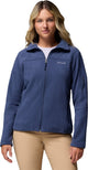 Columbia fast trek ii fleece vest dames volwassenen - sluiting en zakken met rits - outdoorvest - blauw - maat s