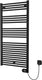 Plieger elba elektrische handdoekradiator – handdoek verwarmer – met klokthermostaat – 126.2 cm x 60 cm – 700 watt – mat zwart