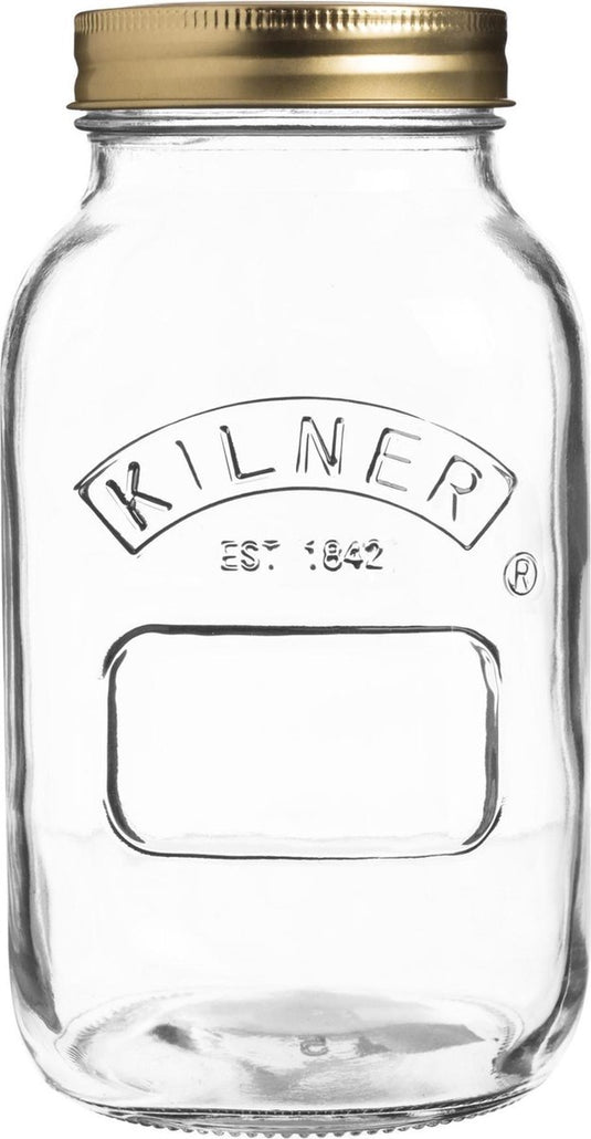 Kilner weckpot met schroefdeksel - ø 9.5 cm 1 liter