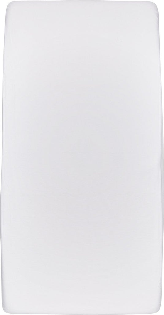 Meyco baby waterdicht hoeslaken ledikant - white - 60x120cm
