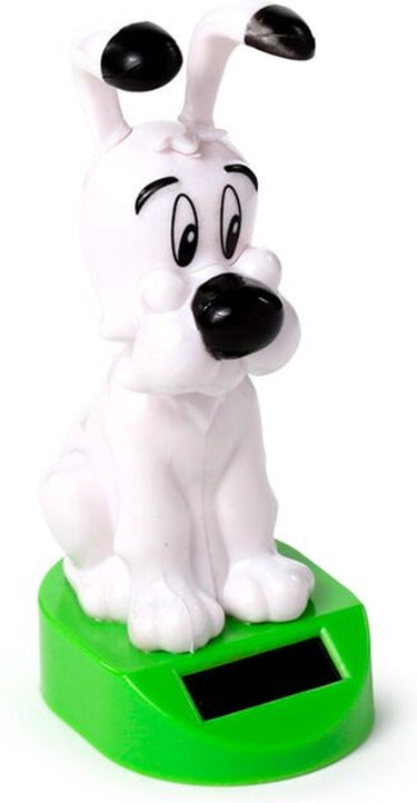 Puckator idefix figurine solaire 13 cm hoog