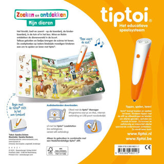Load image into Gallery viewer, Ravensburger tiptoi boek zoeken en ontdekken: mijn dieren
