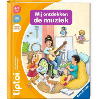 Load image into Gallery viewer, Ravensburger tiptoi boek muziek ontdekken
