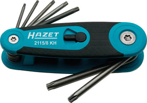 Hazet winkelstiftschlüsselsatz offset screwdriver set m.klapph.