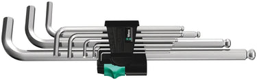Wera inbussleutelset 950 9 hex-plus 1 (chroom, 9-delig, 1,5mm tot 10mm)