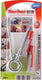 Fischer duopower - universele pluggen - 10x50 mm - inclusief ooghaken