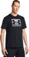Under armour ua m boxed sports updated ss-blk heren sportshirt - zwart - graphite