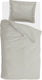 Walra dekbedovertrek forever cotton - 140x220 - 100% percale katoen - zand