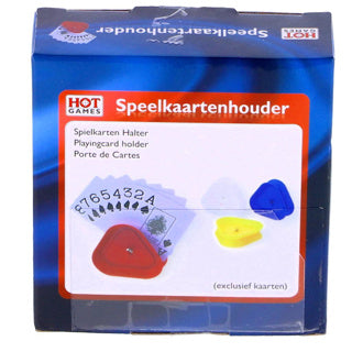 Longfield kaartenhouder plastic 4 assorti | 6 stuks