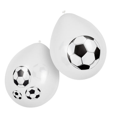 Boland latex ballonnen voetbal 25cm, 6st.