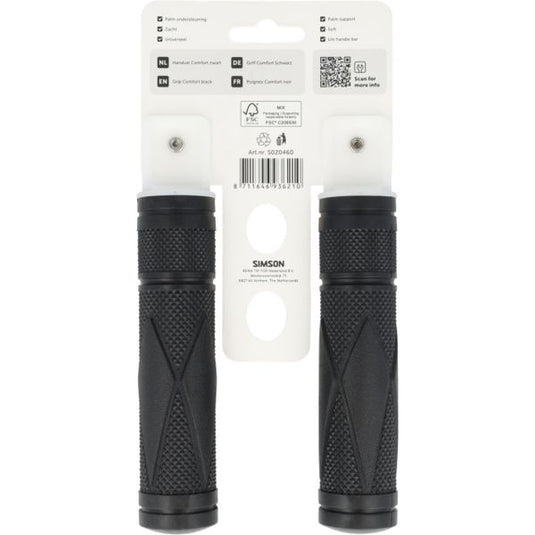 Simson handvatten comfort zwart