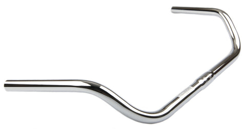 Handlebar black 600mm wide 25.4