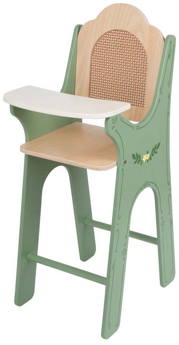 Load image into Gallery viewer, Lobbes speelgoed bv classic world vintage houten babystoel
