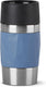 Tefal travel mug compact - thermosfles - 0.3l - blauw - lekvrij - geschikt voor warme en koude dranken
