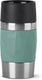 Tefal compact n2160310 travel mug - thermosfles - 300 ml - groen - lekvrij - geschikt voor warme en koude dranken