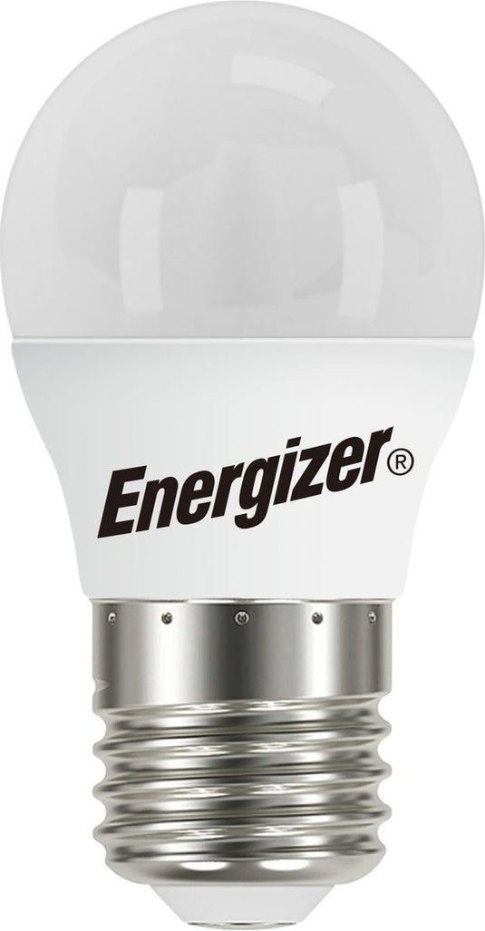 Energizer energiezuinige led kogellamp - e27 - 2,9 watt - warmwit licht - niet dimbaar - 5 stuks