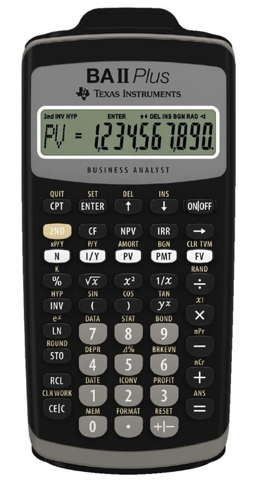 Texas instruments baii plus - wetenschappelijke rekenmachines