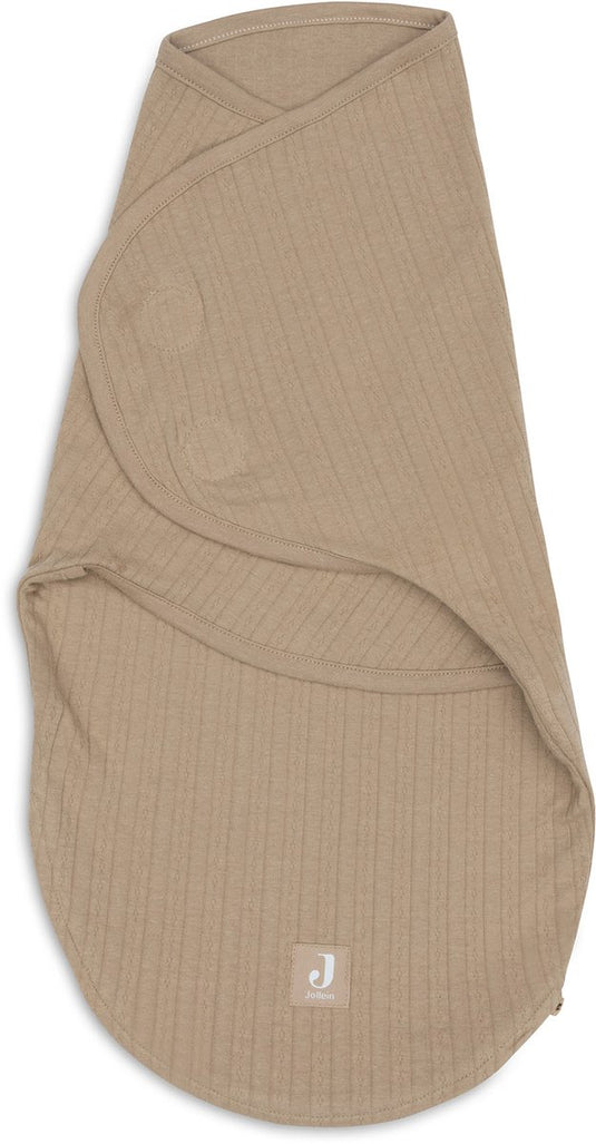 Jollein baby wrapper 0-3 maanden - ajour biscuit
