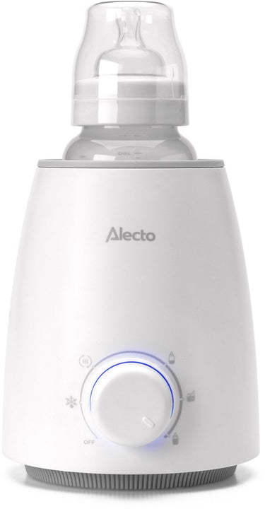Alecto flessenwarmer - geschikt voor alle gangbare flessen - 500w - bw800 - wit