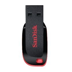 Usb stick sandisk cruzer blade 32gb usb2.0 zwart