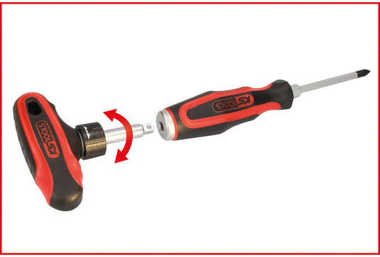 Ks tools schroevendraaier set ergotorquemax set of screwdrivers beat caps