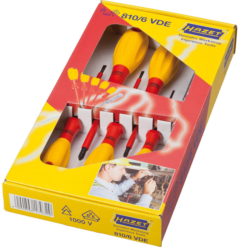 Load image into Gallery viewer, Hazet schroevendraaier set vde electrician schraubendr.s 6tlg.
