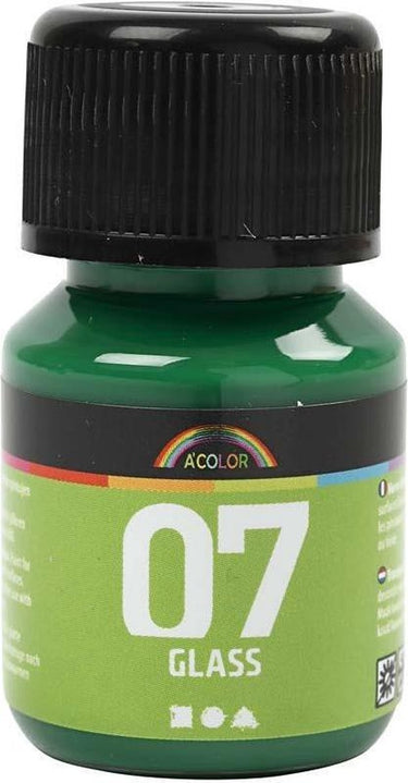 A-color glass transparante glasverf 30 ml groen