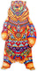 Engelhart houten puzzel beer – 162 unieke puzzelstukjes – a4 formaat houten legpuzzel – dieren puzzelspel – uitdagend denkspel – inclusief opbergetui –