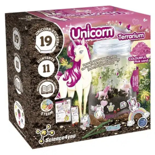 Oku science4you unicorn terrarium eenhoorn