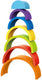 Toi-toys little stars baby stapeltoren regenboog, 7dlg.