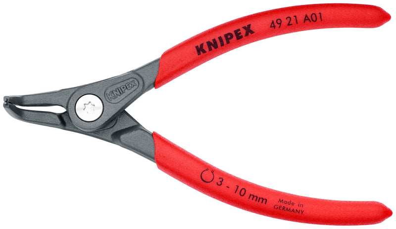 Load image into Gallery viewer, Knipex borgveertang praez.circlip pliers m.plastic curved
