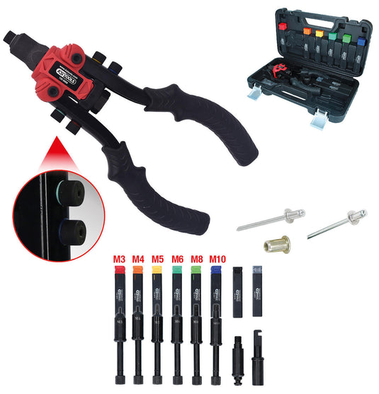 Ks tools tangen set 3 in 1 3 in 1 hand riveters set anz. parts 15