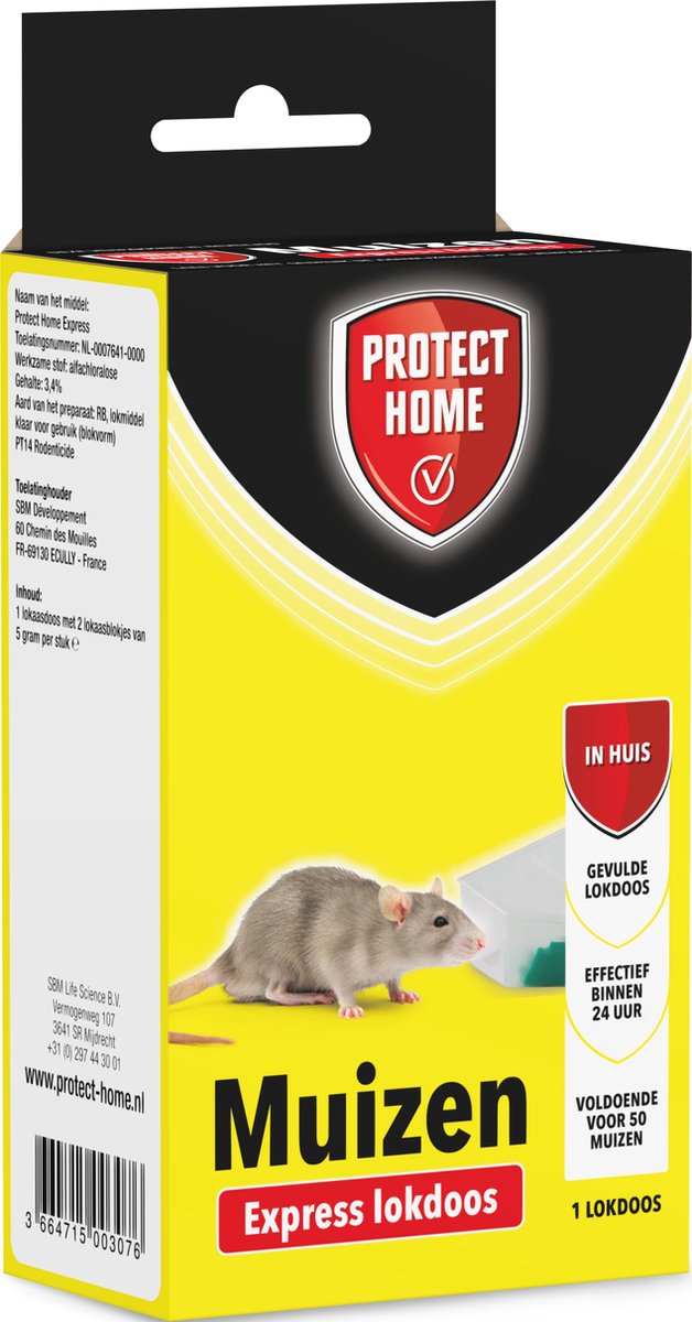 Load image into Gallery viewer, Pro-tect protect home | muizenmiddel | voor muizen en ratten
