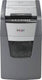 Rexel optimum autofeed+ 150m fluisterstille papierversnipperaar - p5 microsnippers - automatische invoer tot 150 vel - 44l - zwart